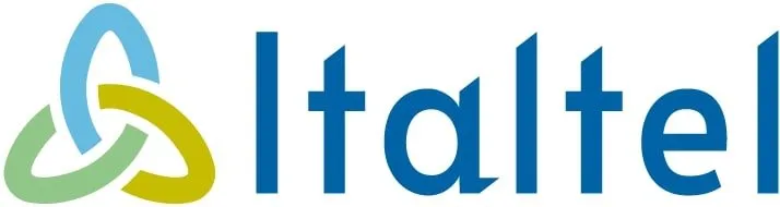 Logo italtel colore graustic